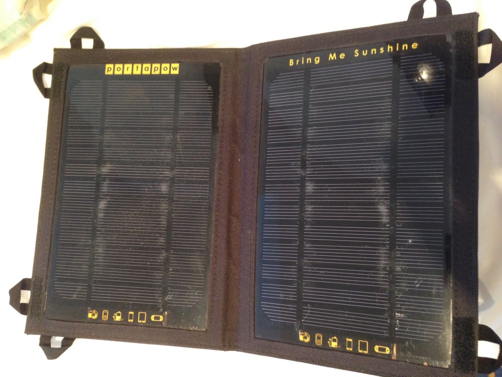 Solar panel.
